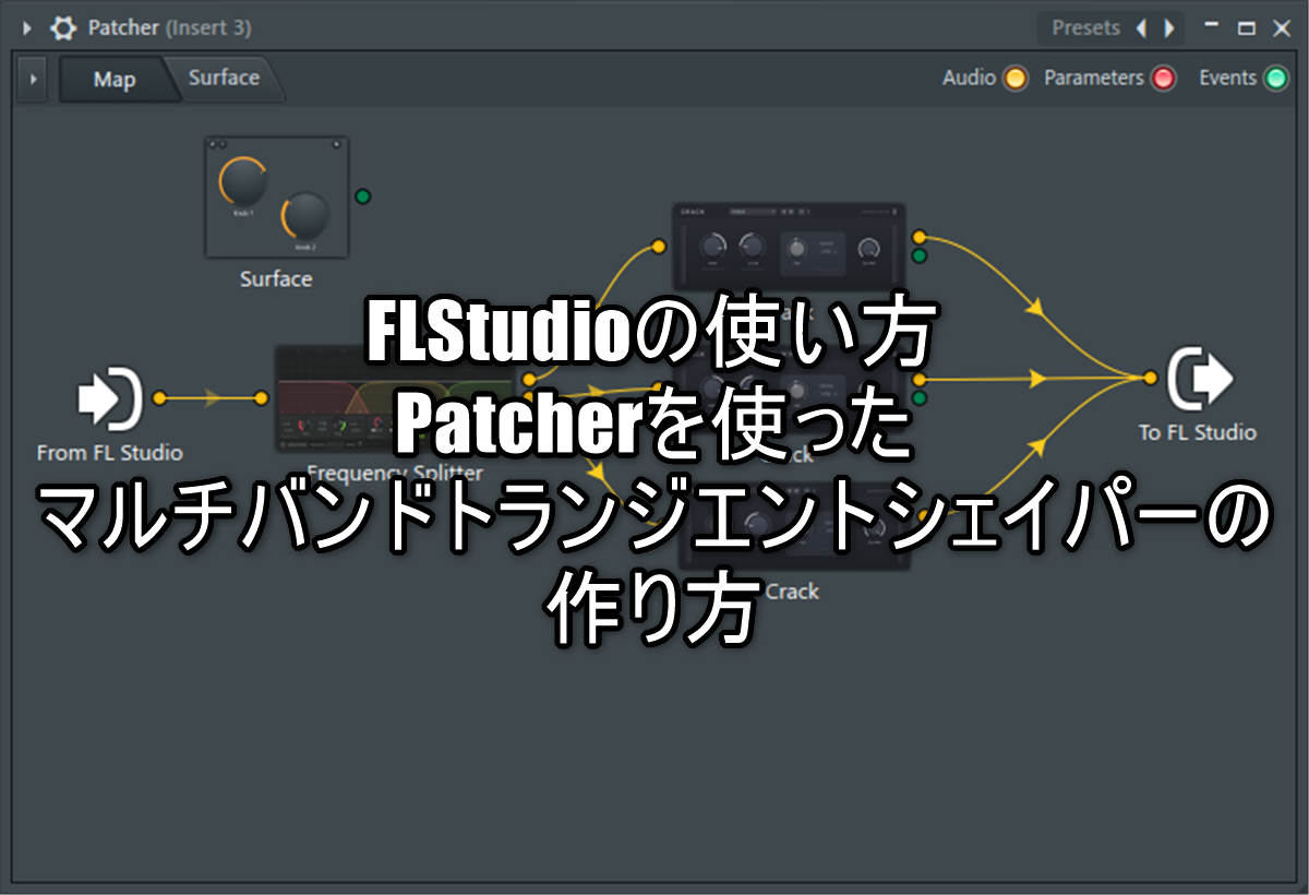 aardolie veteraan Benadering How to use FL Studio How to make a multi-band transient shaper using  Patcher --Chillout with Beats