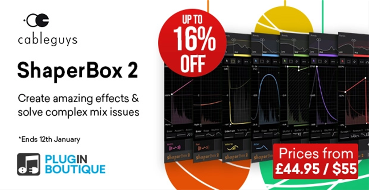Cableguys ShaperBox 2 (MAC) – Sale On Plugins