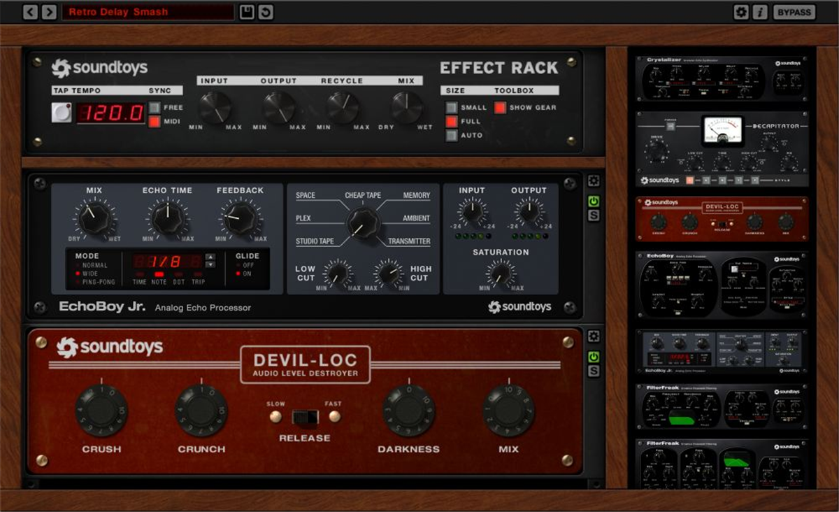 Until $  3/12] Effect Rack with almost all Soundtoys is on sale (43%  OFF) --Chillout with Beats
